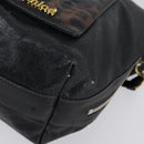 Chloe Hand Bag Leather 2Set Black Silver Auth BA7152-8