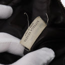 BOTTEGA VENETA INTRECCIATO Shoulder Bag Leather Brown Silver 113092 Auth BA7153-11