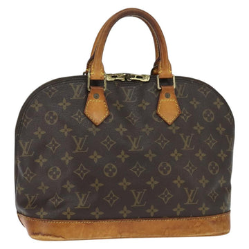LOUIS VUITTON Monogram Alma Hand Bag M51130 LV Auth BA7155