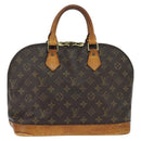 LOUIS VUITTON Monogram Alma Hand Bag M51130 LV Auth BA7155-13