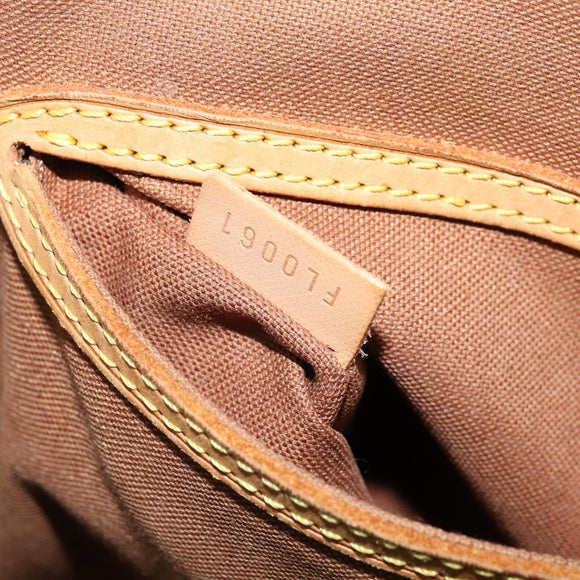 LOUIS VUITTON Monogram Alma Hand Bag M51130 LV Auth BA7156