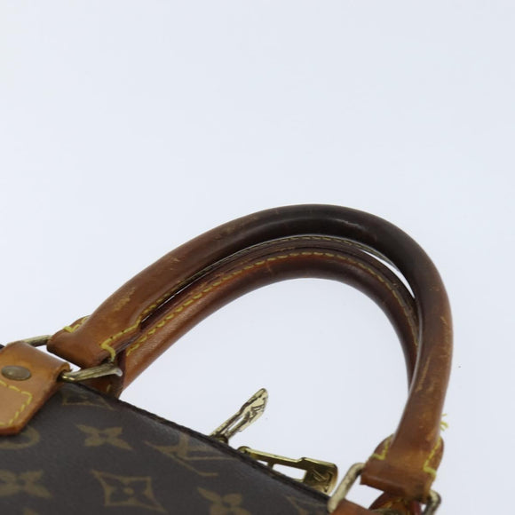 LOUIS VUITTON Monogram Alma Hand Bag M51130 LV Auth BA7156