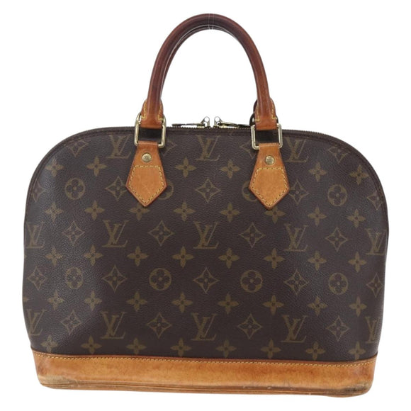 LOUIS VUITTON Monogram Alma Hand Bag M51130 LV Auth BA7157