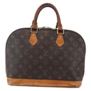 LOUIS VUITTON Monogram Alma Hand Bag M51130 LV Auth BA7157-2