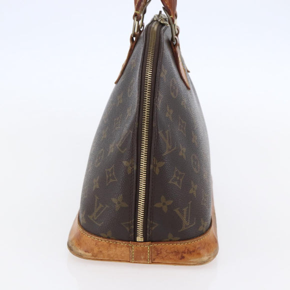 LOUIS VUITTON Monogram Alma Hand Bag M51130 LV Auth BA7157