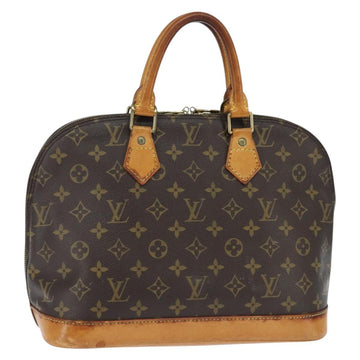 LOUIS VUITTON Monogram Alma Hand Bag M51130 LV Auth BA7158