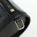 LOUIS VUITTON Epi Soufflot Pouch Black LV Auth BA716-11