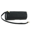 LOUIS VUITTON Epi Soufflot Pouch Black LV Auth BA716-1