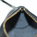 LOUIS VUITTON Epi Soufflot Pouch Black LV Auth BA716-21