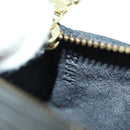 LOUIS VUITTON Epi Soufflot Pouch Black LV Auth BA716-22