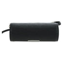 LOUIS VUITTON Epi Soufflot Pouch Black LV Auth BA716-3