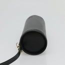 LOUIS VUITTON Epi Soufflot Pouch Black LV Auth BA716-4