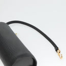 LOUIS VUITTON Epi Soufflot Pouch Black LV Auth BA716-8
