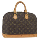 LOUIS VUITTON Monogram Alma Hand Bag M51130 LV Auth BA7160-1