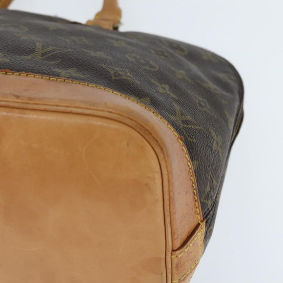 LOUIS VUITTON Monogram Alma Hand Bag M51130 LV Auth BA7160