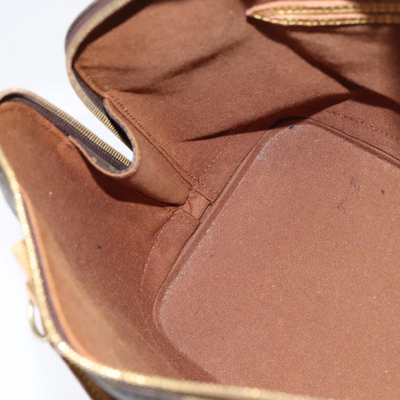 LOUIS VUITTON Monogram Alma Hand Bag M51130 LV Auth BA7160