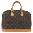 LOUIS VUITTON Monogram Alma Hand Bag M51130 LV Auth BA7160-13