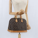 LOUIS VUITTON Monogram Alma Hand Bag M51130 LV Auth BA7160-21