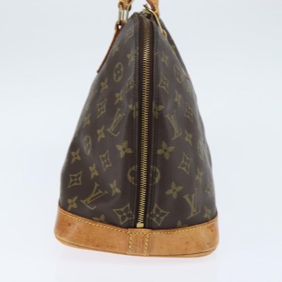 LOUIS VUITTON Monogram Alma Hand Bag M51130 LV Auth BA7160
