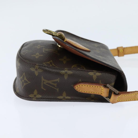 LOUIS VUITTON Monogram Saint Cloud PM Shoulder Bag M51244 LV Auth BA7165