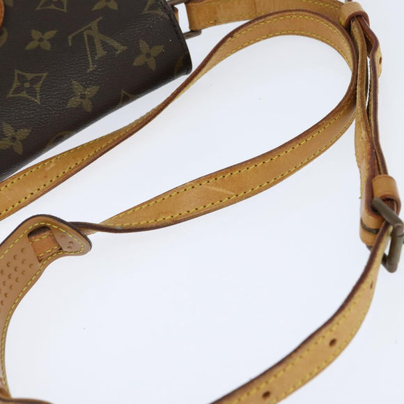 LOUIS VUITTON Monogram Saint Cloud PM Shoulder Bag M51244 LV Auth BA7165