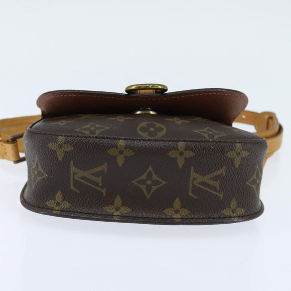 LOUIS VUITTON Monogram Saint Cloud PM Shoulder Bag M51244 LV Auth BA7165