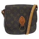 LOUIS VUITTON Monogram Saint Cloud MM Shoulder Bag M51243 LV Auth BA7166-1