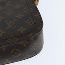 LOUIS VUITTON Monogram Saint Cloud MM Shoulder Bag M51243 LV Auth BA7166-17