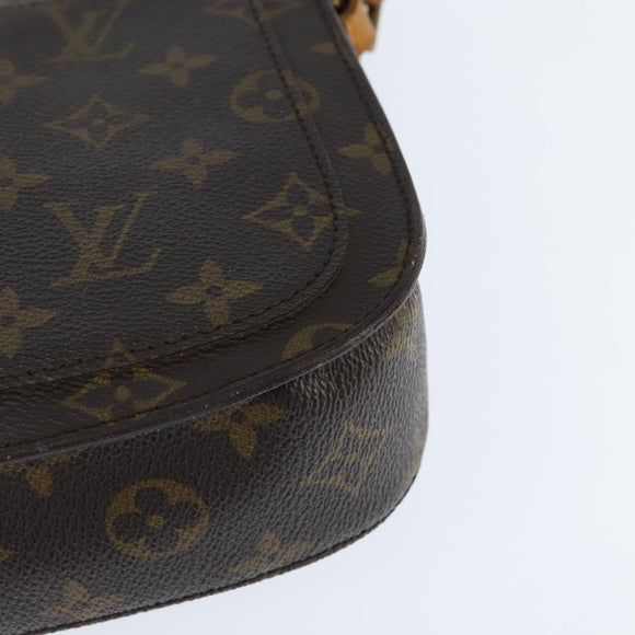 LOUIS VUITTON Monogram Saint Cloud MM Shoulder Bag M51243 LV Auth BA7166