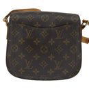 LOUIS VUITTON Monogram Saint Cloud MM Shoulder Bag M51243 LV Auth BA7166-2