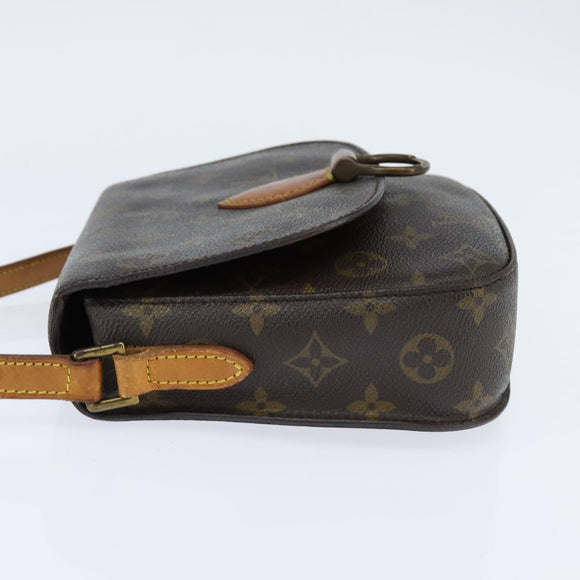 LOUIS VUITTON Monogram Saint Cloud MM Shoulder Bag M51243 LV Auth BA7166