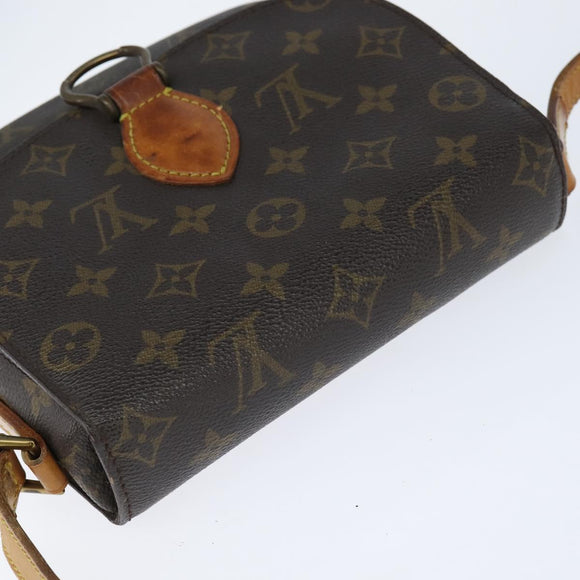 LOUIS VUITTON Monogram Saint Cloud MM Shoulder Bag M51243 LV Auth BA7166