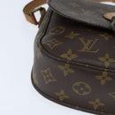 LOUIS VUITTON Monogram Saint Cloud MM Shoulder Bag M51243 LV Auth BA7167-15
