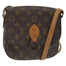 LOUIS VUITTON Monogram Saint Cloud MM Shoulder Bag M51243 LV Auth BA7167-1