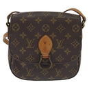 LOUIS VUITTON Monogram Saint Cloud MM Shoulder Bag M51243 LV Auth BA7167-13