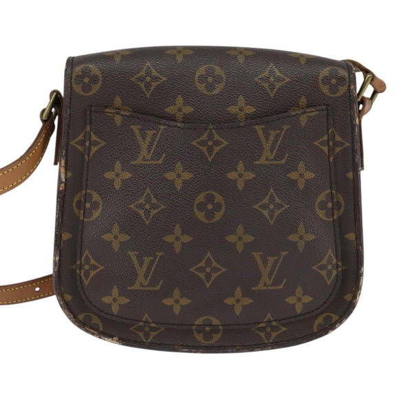LOUIS VUITTON Monogram Saint Cloud MM Shoulder Bag M51243 LV Auth BA7167