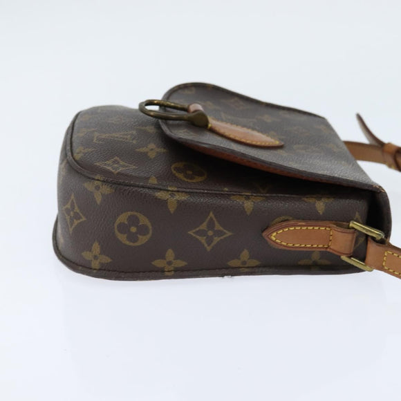 LOUIS VUITTON Monogram Saint Cloud MM Shoulder Bag M51243 LV Auth BA7167