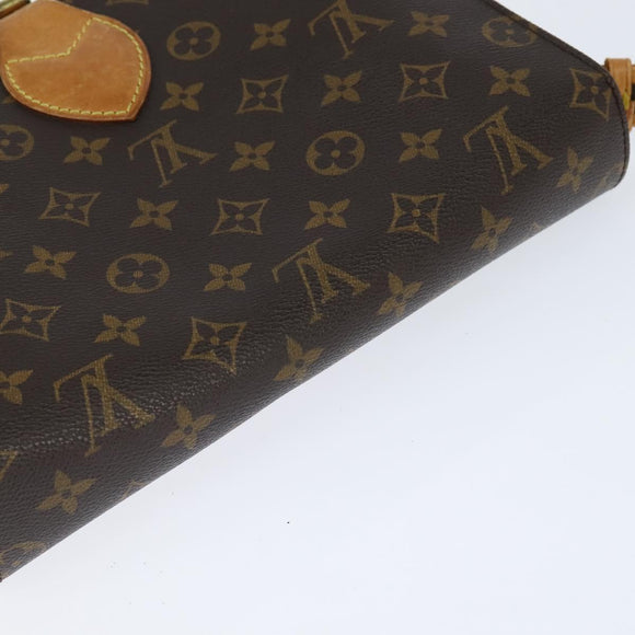 LOUIS VUITTON Monogram Cartouchiere GM Shoulder Bag M51252 LV Auth BA7168