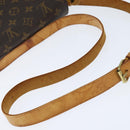 LOUIS VUITTON Monogram Cartouchiere GM Shoulder Bag M51252 LV Auth BA7168-7