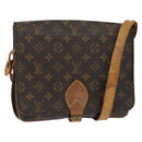 LOUIS VUITTON Monogram Cartouchiere GM Shoulder Bag M51252 LV Auth BA7169-1