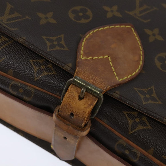 LOUIS VUITTON Monogram Cartouchiere GM Shoulder Bag M51252 LV Auth BA7169