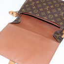 LOUIS VUITTON Monogram Cartouchiere GM Shoulder Bag M51252 LV Auth BA7169-18