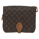 LOUIS VUITTON Monogram Cartouchiere GM Shoulder Bag M51252 LV Auth BA7169-13