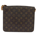 LOUIS VUITTON Monogram Cartouchiere GM Shoulder Bag M51252 LV Auth BA7169-2