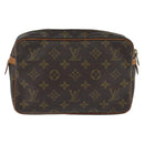 LOUIS VUITTON Monogram Compiegne 23 Clutch Bag M51847 LV Auth BA7170-2