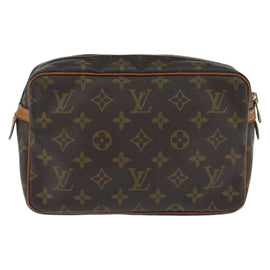 LOUIS VUITTON Monogram Compiegne 23 Clutch Bag M51847 LV Auth BA7170 - 0