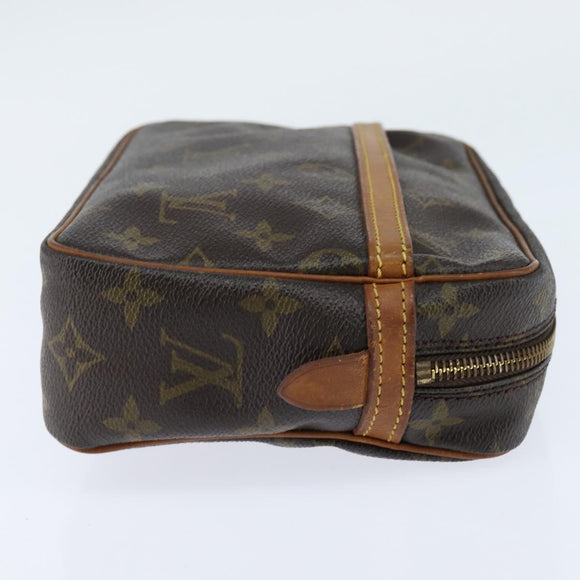LOUIS VUITTON Monogram Compiegne 23 Clutch Bag M51847 LV Auth BA7170