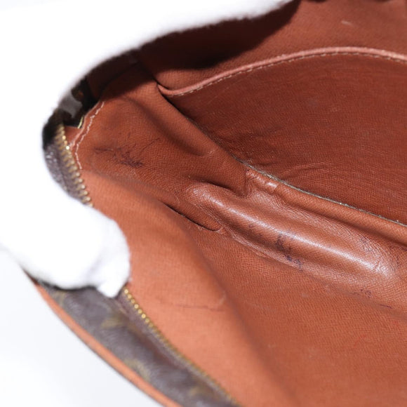 LOUIS VUITTON Monogram Compiegne 28 Clutch Bag M51845 LV Auth BA7171