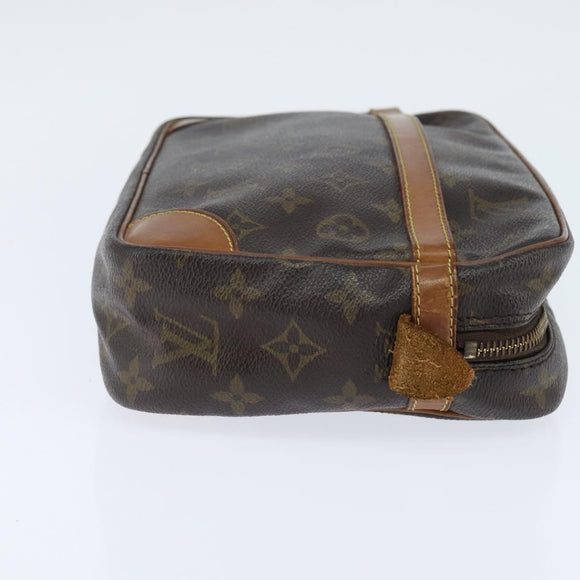 LOUIS VUITTON Monogram Compiegne 28 Clutch Bag M51845 LV Auth BA7171