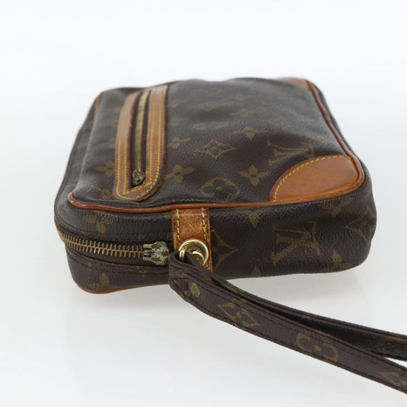 LOUIS VUITTON Monogram Marly Dragonne GM Clutch Bag M51825 LV Auth BA7172